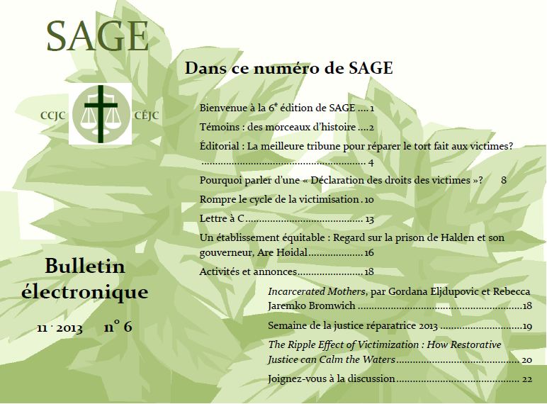 SAGE No.6 is now available in french