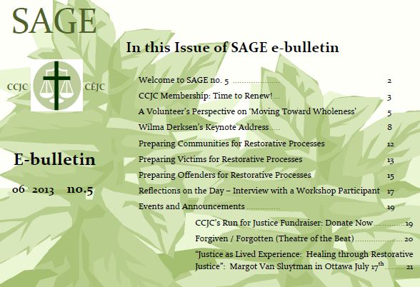 SAGE No. 5 is now available
